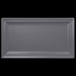 NFCLRP38GY Тарелка прямоугольная  38x21 см., плоская, фарфор, NeoFusion Stone(серый), RAK Porcelain,, шт