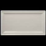 NFCLRP38WH Тарелка прямоугольная  38x21 см., плоская, фарфор, NeoFusion Sand(белый), RAK Porcelain, , шт