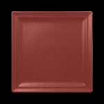 NFCLSP30DR Тарелка квадратная  30 см., плоская, фарфор, NeoFusion Magma(красный), шт