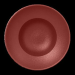 NFCLXD23DR Тарелка круглая  d=23 h=8 см., 320мл, глубокая, фарфор, NeoFusion Magma(красный), RAK Por, шт