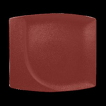 NFMZSP32DR Тарелка квадратная  32 см., плоская, фарфор, NeoFusion Magma(красный), шт