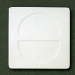 SPFN30 Тарелка "Fennel" квадрат. 30х30 см., плоская AllSpice