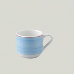BACU09D54 Чашка круглая,цвет голубой 9 cl., фарфор, Bahamas 2, шт