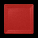NFCLSP30BR Тарелка квадратная  30 см., плоская, фарфор, NeoFusion Ember(алый), шт