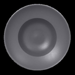 NFCLXD23GY Тарелка круглая  d=23 h=8 см., 320мл, глубокая, фарфор, NeoFusion Stone(серый), RAK Porce, шт