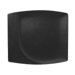 NFMZSP32BK Тарелка квадратная  32 см., плоская, фарфор, NeoFusion Volcano(черный), шт