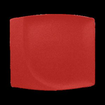 NFMZSP32BR Тарелка квадратная  32 см., плоская, фарфор, NeoFusion Ember(алый), шт