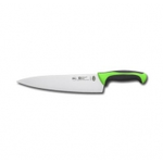 8321T05G Нож кухонный поварской, L=21см., нерж.сталь,ручка пластик, вставка зеленая