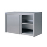 Полка-шкаф настенная для тарелок и кухонного инвентаря закрытая ПТЗ-8*4
