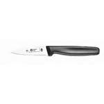 8321SP01 Нож кухонный универсальный, L=8см., лезвие- нерж.сталь,ручка- пластик,цвет черный