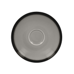 LECLSA15GY Блюдце круг. d=15 см, для чашки 20,23 cl, фарфор, цвет серый, Lea