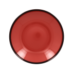 LENNPR24RD Тарелка круглая  d=24 см., плоская, фарфор,цвет красный, Lea, RAK Porcelain, ОАЭ, шт