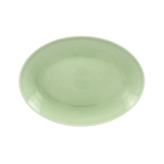 VNNNOP36GR Тарелка овальная  36х27 см., плоская, фарфор,цвет зеленый, Vintage, RAK Porcelain, ОАЭ, шт