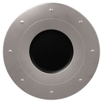 MFGDRP31SB Тарелка круглая,борт- цвет серебряный d=31  см., плоская, фарфор, Metalfusion, RAK Porcel, шт