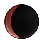 MFMODP24BB Тарелка круглая,борт- цвет бронзовый d=24 см., глубокая, фарфор, Metalfusion, RAK Porcela, шт