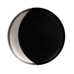 MFMODP24SB Тарелка круглая,борт- цвет серебряный d=24 см., глубокая, фарфор, Metalfusion, RAK Porcel, шт