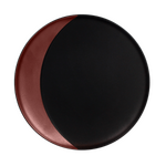MFMODP27BB Тарелка круглая,борт- цвет бронзовый d=27 см., глубокая, фарфор, Metalfusion, RAK Porcela, шт