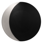 MFMOFP31SB Тарелка круглая,борт- цвет серебряный d=31  см., плоская, фарфор, Metalfusion, RAK Porcel, шт