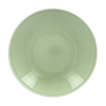 VNBUBC26GR Тарелка круглая "Coupe"  d=26 см., глубокая (1.2л)120cl, фарфор,цвет зеленый, Vintage, RA, шт