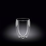Стакан 130 мл. с двойными стенками Thermo Glass Wilmax /6/72/ АКЦИЯ, Wilmax (Англия)