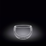 Салатник d =75 мм. 160 мл. с дв. стенками Thermo Glass Wilmax /1/6/120/