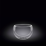 Салатник d=80 мм. 200 мл с дв. стенками Thermo Glass Wilmax