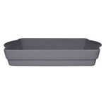 CFRT39BKBD Емкость для запекания без крышки, 39x24 h=6см., 4л., фарфор,цвет черный, RAK Porcelain, О, шт