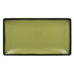 LEEDRG33LG Тарелка прямоугольная  33х18 см., плоская, фарфор,цвет светло-зеленый, Lea, RAK Porcelain, шт