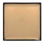 LEEDSQ30BG Тарелка квадратная  30х30 h=2 см., плоская, фарфор,цвет бежевый, Lea, шт