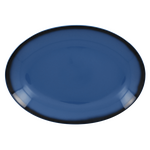 LENNOP26BL Тарелка овальная  26х19 см., плоская, фарфор,цвет синий, Lea, RAK Porcelain, ОАЭ, шт