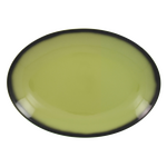 LENNOP36LG Тарелка овальная  36x27 см., плоская, фарфор,цвет светло-зеленый, Lea, RAK Porcelain, ОАЭ, шт