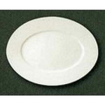 FDOP22 Тарелка овальная 22х17 см., плоская, фарфор, Fine Dine
