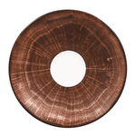WDCLSA13OB Блюдце круг. темно-корич. d=13 см.,   для арт.WDCLCU09, фарфор, WoodArt, RAK Porcelain, О, шт
