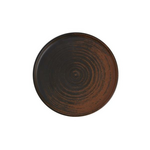 Тарелка с вертикальным бортом 24 см, цвет коричневый Porland LYKKE BROWN