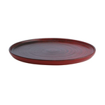 Тарелка с вертикальным бортом 24 см, цвет красный Porland LYKKE RED