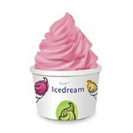 Мягкое мороженое Клубничное Icedream