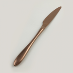 Нож столовый ,покрытие PVD,цвет матовая медь,серия "Alessi-Copper"