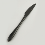 Нож столовый ,черный матовый цвет,серия "Alessi-Black"