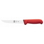 Нож обвалочный 150/285 мм. (с широким лезвием) красный Poly Icel  /1/