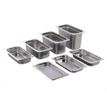 Гастроемкость стандартная, 4л., GN1/3-325x175h=100мм., нерж.сталь