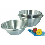 Миска полусферическая 7,0л d30см, без ручек, нерж.сталь BW30