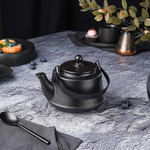 Чайник фарф. с метал. ситом 600 мл Black Star P.L. Proff Cuisine