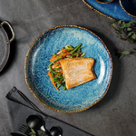 Тарелка,блюдо 25,3*5,4 см, 700 мл, фарфор,серия "Aqua Blue" P.L.