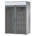 ШКАФ ХОЛОДИЛЬНЫЙ СО СТЕКЛ. ДВЕРЬЮ АРКТО D1.4-GL С КАНАПЕ (R290) НЕРЖ. 101000192