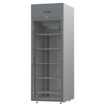 ШКАФ ХОЛОДИЛЬНЫЙ СО СТЕКЛ. ДВЕРЬЮ АРКТО D0.7-G БЕЗ КАНАПЕ (R290) НЕРЖ. 101000197