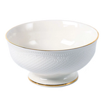 Салатник 21 см, фарфор, 1800 мл,"Aristocrat-Gold". Noble