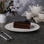 Блюдо овальное 24,5*19 см, h=2см, фарфор "NOBLE" серия "NEO SILK"