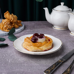 Тарелка 18 см, фарфор, "Aristocrat-Gold". Noble