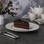 Тарелка классическая d23 см, h2,3 см, фарфор "NOBLE" серия "NEO SILK"