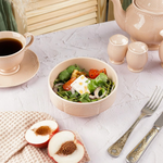 Салатник 15 см, фарфор,серия "Aristocrat-Peach Tea", Noble